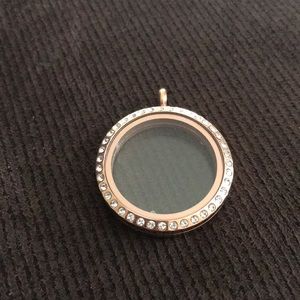 SHD rose gold locket